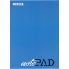 OFFICER PRODUCTS Blocco note formato A5, a quadretti, confezione da 10 pezzi, 100 fogli, 200 pagine, blocco note di carta, per scuola e ufficio, incollato sopra - A5 Blu OFFICER PRODUCTS Blocco note formato A5, a quadretti, confezione da 10 pezzi, 100 fogli, 200 pagine, blocco note di carta, per scuola e ufficio, incollato sopra - A5 Blu