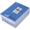 OFFICER PRODUCTS Blocco note formato A5, a quadretti, confezione da 10 pezzi, 100 fogli, 200 pagine, blocco note di carta, per scuola e ufficio, incollato sopra - A5 Blu OFFICER PRODUCTS Blocco note formato A5, a quadretti, confezione da 10 pezzi, 100 fogli, 200 pagine, blocco note di carta, per scuola e ufficio, incollato sopra - A5 Blu