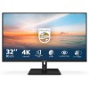 PHILIPS 32E1N1800LA - Monitor Ultra HD da 32 pollici, Adaptive Sync, HDR10, altoparlanti (3840x2160, 60 Hz, DisplayPort, HDMI) nero, 2023, altoparlante integrato - 32"