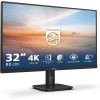 PHILIPS 32E1N1800LA - Monitor Ultra HD da 32 pollici, Adaptive Sync, HDR10, altoparlanti (3840x2160, 60 Hz, DisplayPort, HDMI) nero, 2023, altoparlante integrato - 32"