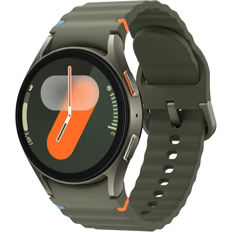 Samsung Galaxy Watch7 Smartwatch Galaxy AI, Analisi del Sonno, Controllo con doppio avvicinamento di dita, Batteria a lunga durata, GPS, BT, Ghiera Touch in Alluminio 40mm Green [Versione italiana] - 40 mm Green