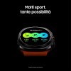 Samsung Galaxy Watch Ultra Smartwatch Galaxy AI, Resistenza estrema, Batteria a lunga durata, Sirena di emergenza, LTE, Cassa in titanio di grado aerospaziale 47mm Titanium Silver [Versione italiana] - Titanium Silver
