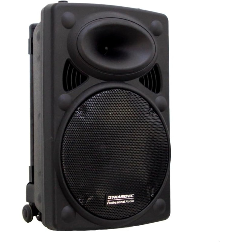 DYNASONIC - DYNAPRO 12 Plus (treppiede 3a Gen) Altoparlante Bluetooth portatile professionale, potente altoparlante Bluetooth da 700 W, 2 microfoni karaoke e supporto per tablet DYNASONIC - DYNAPRO 12 Plus (treppiede 3a Gen) Altoparlante Bluetooth portatile professionale, potente altoparlante Bluetooth da 700 W, 2 microfoni karaoke e supporto per tablet