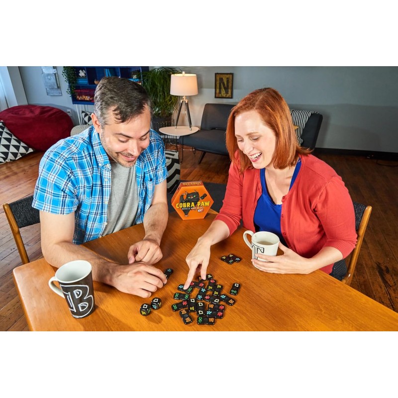 BANANAGRAMS - Cobra Paw Versione Francese - Rivela Il Ninja in te e Sii il primo a ottenere 6 pietre - Gioco di osservazione e velocità - Da 2 a 6 giocatori - A partire da 6 Anni - 91105 BANANAGRAMS - Cobra Paw Versione Francese - Rivela Il Ninja in te e Sii il primo a ottenere 6 pietre - Gioco di osservazione e velocità - Da 2 a 6 giocatori - A partire da 6 Anni - 91105