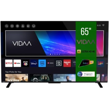 Toshiba Smart VIDAA TV 65" Ultra HD 65UV2363DA TV 4K 65 Pollici, Televisore LED Compatibile con Alexa, DVB-T2, Tecnologia LED, Dolby Vision HDR10, HDMI 2.1 Toshiba Smart VIDAA TV 65" Ultra HD 65UV2363DA TV 4K 65 Pollici, Televisore LED Compatibile con Alexa, DVB-T2, Tecnologia LED, Dolby Vision HDR10, HDMI 2.1