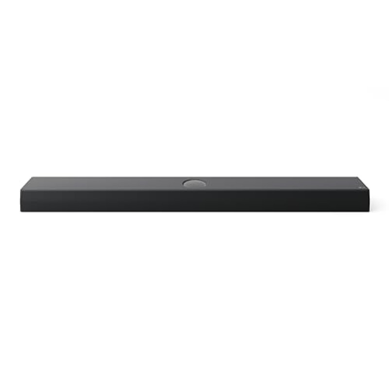 LG S70TR Soundbar TV 500W su 5.1.1 Canali con Subwoofer Wireless, Casse Posteriori Incluse, Dolby Atmos, DTS:X, Speaker Centrale Up-firing, HDMI Passthrough 4K 120Hz, AI Sound Pro