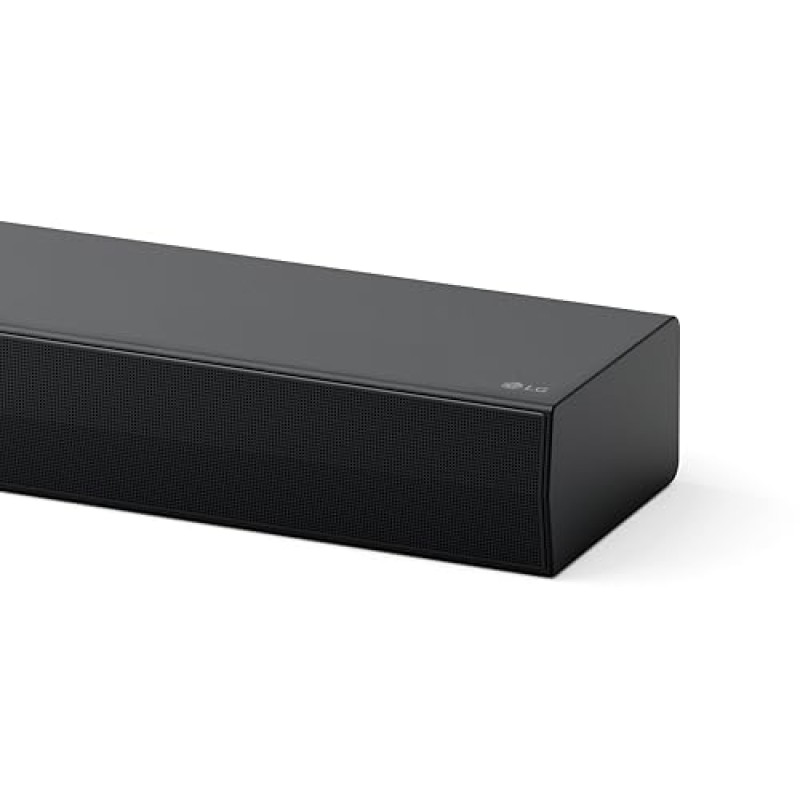 LG S70TR Soundbar TV 500W su 5.1.1 Canali con Subwoofer Wireless, Casse Posteriori Incluse, Dolby Atmos, DTS:X, Speaker Centrale Up-firing, HDMI Passthrough 4K 120Hz, AI Sound Pro