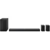 LG S70TR Soundbar TV 500W su 5.1.1 Canali con Subwoofer Wireless, Casse Posteriori Incluse, Dolby Atmos, DTS:X, Speaker Centrale Up-firing, HDMI Passthrough 4K 120Hz, AI Sound Pro