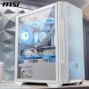 MSI MAG Forge M100R White - M100R / Micro-ATX MSI MAG Forge M100R White - M100R / Micro-ATX