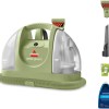 BISSELL Little Green, Lavatappeti, Lavatappezzeria per Macchie Quotidiane e Sporco, Lava Tappezzeria per Tappeti, Auto, Pulisci Divani, Moquette, Materassi e Altro, Potente Motore da 340W, 4098N