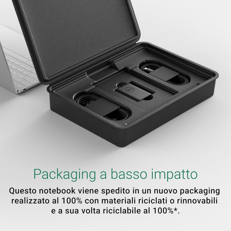 Dell XPS 13 9345 Copilot+ Portatile 13,4" FHD+ touch-screen, Snapdragon X Elite, Qualcomm Adreno, 16 GB Memoria, 512 GB SSD, Windows 11 Home, Tastiera retroilluminata con Copilot, italiano, Platinium - 512GB SSD