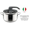 Lagostina Briosa LagoeasyUp Pentola a Pressione in Acciaio Inox 18/10 con Apertura Facile & Irradial Control Lagoeasy'UP Pentola a Pressione 5 L in Acciaio - 5L