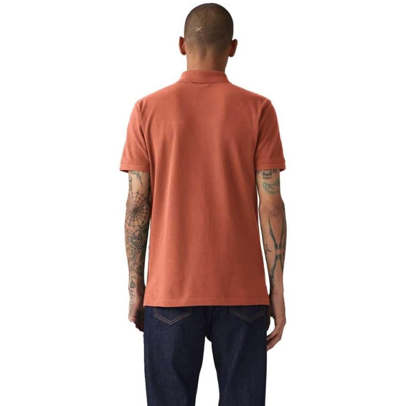 Levi's Housemark Polo T-Shirt Uomo - S Etruscan Red Pique Levi's Housemark Polo T-Shirt Uomo - S Etruscan Red Pique