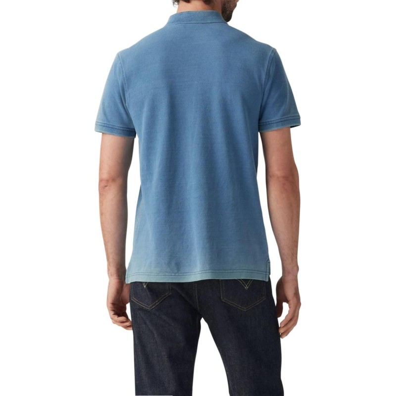 Levi's Housemark Polo T-Shirt Uomo - L True Indigo Mid Indigo Pique Levi's Housemark Polo T-Shirt Uomo - L True Indigo Mid Indigo Pique