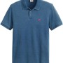 Levi's Housemark Polo T-Shirt Uomo - S True Indigo Mid Indigo Pique