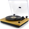Majestic TT 53 - Giradischi vintage 33/45/78 Giri, wireless audio, Ingresso USB, altoparlanti incorporati, uscita RCA, wooden - marrone
