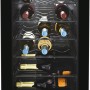 Candy DiVino CWC 021 M/NF Cantinetta Vino, 21 Bottiglie, App hOn con Tecnologia Vivino, Ripiani cromati, 39 dB, Classe G, 40x55x70 cm, Nero [Classe di efficienza energetica G]