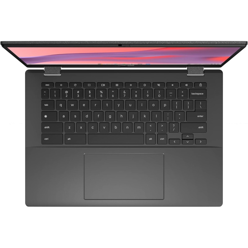ASUS Chromebook CM1402CM2A#B0D5RFLLH4, Notebook con Monitor da 14" Anti-glare, 60Hz, Processore MediaTek Kompanio 520, RAM 8GB, 128GB eMMC, grafica ARM Mali-G52 MC2, ChromeOS, Grigio - 14" | Grigio ASUS Chromebook CM1402CM2A#B0D5RFLLH4, Notebook con Monitor da 14" Anti-glare, 60Hz, Processore MediaTek Kompanio 520, RAM 8GB, 128GB eMMC, grafica ARM Mali-G52 MC2, ChromeOS, Grigio - 14" | Grigio