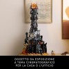 LEGO Icons The Lord of the Rings: Barad-dûr Fortress and Tower of Sauron Model Building with Functions and Characters such as Frodo, Sam and Gollum, Gift Idea for Men, Women and Adult Fans 10333