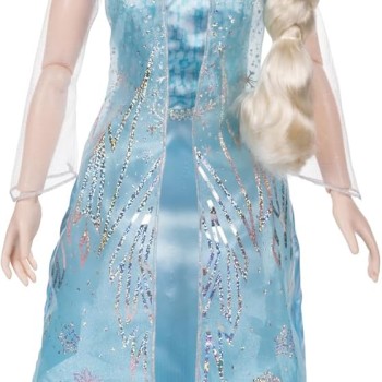 Frozen – bambola alta 80 cm di Elsa con accessori, una compagna di gioco perfetta, completamente articolata, sta anche in piedi da sola!