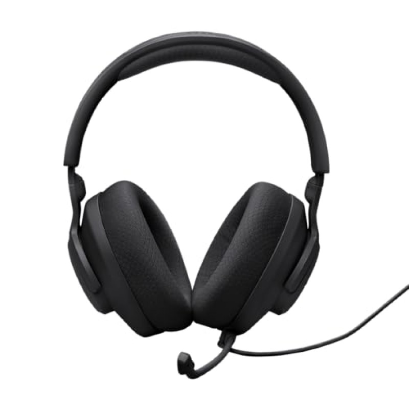 JBL Quantum 100M2 Cuffie Gaming Over Ear con Filo, JBL QuantumSOUND Signature e Jack per Cuffie da 3,5 mm, Compatibilità Multi-Platform, Microfono Rimovibile, Opzione Mute, Nero - Nero JBL Quantum 100M2 Cuffie Gaming Over Ear con Filo, JBL QuantumSOUND Signature e Jack per Cuffie da 3,5 mm, Compatibilità Multi-Platform, Microfono Rimovibile, Opzione Mute, Nero - Nero