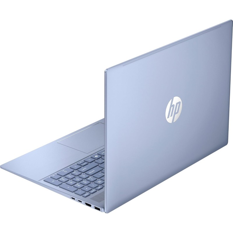 HP Pavilion 16-af0003sl, Intel Core Ultra 5-125U, Intel Evo Edition, AI, RAM 16GB LPDDR5, SSD 512GB, Display 16" 2K Antiriflesso IPS 300 Nits, Wi-Fi 6, Privacy Cam 1080p IR TNR, Windows 11, Sky Blue - Sky Blue