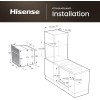 Hisense BI64213E4PX, Forno Multifunzione Termoventilato, Cavità XXL 77L, Pulizia Pirolitica, 13funzioni di cottura, Funzione pizza 300°C, Cottura AirFry, Display Led, Soft closing, Guide telescopiche Hisense BI64213E4PX, Forno Multifunzione Termoventilato, Cavità XXL 77L, Pulizia Pirolitica, 13funzioni di cottura, Funzione pizza 300°C, Cottura AirFry, Display Led, Soft closing, Guide telescopiche