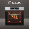 Hisense BI64213E4PX, Forno Multifunzione Termoventilato, Cavità XXL 77L, Pulizia Pirolitica, 13funzioni di cottura, Funzione pizza 300°C, Cottura AirFry, Display Led, Soft closing, Guide telescopiche Hisense BI64213E4PX, Forno Multifunzione Termoventilato, Cavità XXL 77L, Pulizia Pirolitica, 13funzioni di cottura, Funzione pizza 300°C, Cottura AirFry, Display Led, Soft closing, Guide telescopiche