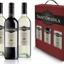 Casa Sant'Orsola - Tris di Vino Bianco e Rosso Confezione Regalo, Cataratto Pinot Grigio IGT, Grillo Terre Siciliane DOC, Nero d'Avola DOC, 3x750 ml - 3x750ml
