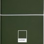 PANTONE Urban - Quaderno Appunti 13x20 con 192 Pagine a Righe, Copertina Flessibile Soft Touch ed Elastico, Block Notes con Segnalibro e Tasca Interna, Taccuino Agenda per Cancelleria e Cartoleria - Rifle Green