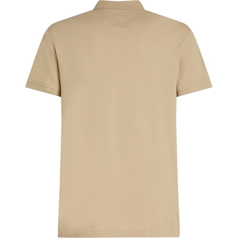 Tommy Hilfiger Uomo Maglietta Polo Maniche Corte 1985 Slim Fit - 3XL Khaki (Sandalwood) Tommy Hilfiger Uomo Maglietta Polo Maniche Corte 1985 Slim Fit - 3XL Khaki (Sandalwood)