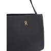Tommy Hilfiger TH Legacy Med Satchel Aw0aw17173, Cartella Donna, Taglia Unica - Black (Black) Tommy Hilfiger TH Legacy Med Satchel Aw0aw17173, Cartella Donna, Taglia Unica - Black (Black)