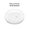 OPPO Enco Air4 Pro Auricolari True Wireless,44h di Autonomia, Driver in Titanio da 12.4mm, Bluetooth 5.4,Controlli Touch, Cancellazione del rumore AI,Android e iOS, IP55, [Versione Italiana],Bianco - White