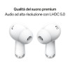 OPPO Enco Air4 Pro Auricolari True Wireless,44h di Autonomia, Driver in Titanio da 12.4mm, Bluetooth 5.4,Controlli Touch, Cancellazione del rumore AI,Android e iOS, IP55, [Versione Italiana],Bianco - White