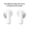 OPPO Enco Air4 Pro Auricolari True Wireless,44h di Autonomia, Driver in Titanio da 12.4mm, Bluetooth 5.4,Controlli Touch, Cancellazione del rumore AI,Android e iOS, IP55, [Versione Italiana],Bianco - White