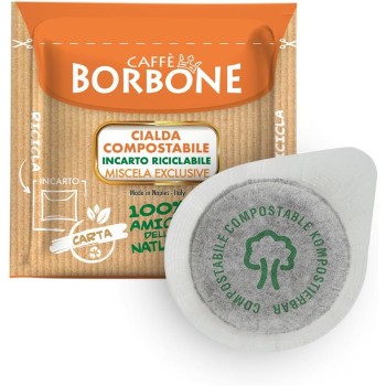 Caffè Borbone Cialda Compostabile, Miscela Exclusive - 170 Cialde - Sistema ESE - Miscela Esclusiva Caffè Borbone Cialda Compostabile, Miscela Exclusive - 170 Cialde - Sistema ESE - Miscela Esclusiva