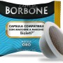 Caffè Borbone Miscela Oro - 100 Capsule - Compatibili con Macchine a marchio Bialetti* - Miscela Oro
