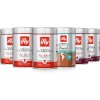 illy Caffè macinato moka 100% Arabica, barattoli da 250gr. - 3x tostato classico + 2x tostato intenso + 1x Arabica Selection Brasile Cerrado Mineiro illy Caffè macinato moka 100% Arabica, barattoli da 250gr. - 3x tostato classico + 2x tostato intenso + 1x Arabica Selection Brasile Cerrado Mineiro