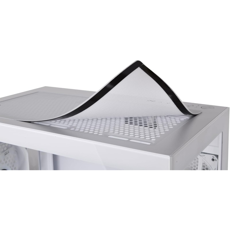 Thermaltake View 170 TG ARGB | Micro Chassis | Bianco - Bianco Thermaltake View 170 TG ARGB | Micro Chassis | Bianco - Bianco