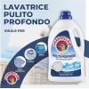 Chanteclair - Detersivo per Lavatrice Pulito Profondo, Rimuove le Macchie più Difficili, Bucato Pulito e Duraturo - 3 Flaconi da 1575 ml