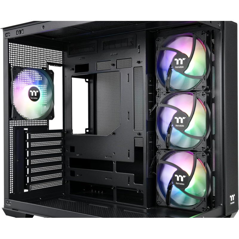 Thermaltake View 380 TG ARGB | Mid Tower Chassis | Nero - Nero