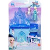 Mattel Disney Frozen - Il Palazzo di Ghiaccio di Elsa, set castello componibile ispirato al film con mini bambola e 8 accessori inclusi, giocattolo per bambini, 3+ anni, JDP63 - Blu - Palazzo Di Elsa