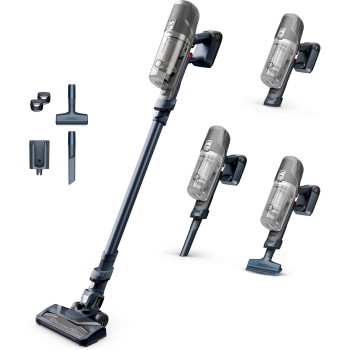 Rowenta X-PERT 6.60, Aspirapolvere Senza Fili, Pulizia Senza Difficoltà, Motore da 100 W, RH6836EO - Blu E Grigio