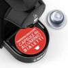 Bialetti Gioia, Macchina Caffè Espresso per Capsule in Alluminio, Incluse 64 Capsule, Fulziona Esclusivamente con Capsule, Nero - Nero