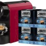 Bialetti Gioia, Macchina Caffè Espresso per Capsule in Alluminio, Incluse 64 Capsule, Funziona Esclusivamente con Capsule, Rosso - Rosso