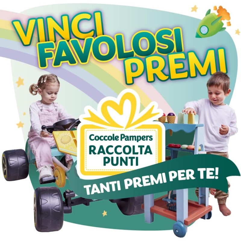 Pampers Baby Dry Maxi Size 4 (7-18kg) 200 Nappies + 500 Extra Pamper Points - Taglia 4 Pampers Baby Dry Maxi Size 4 (7-18kg) 200 Nappies + 500 Extra Pamper Points - Taglia 4