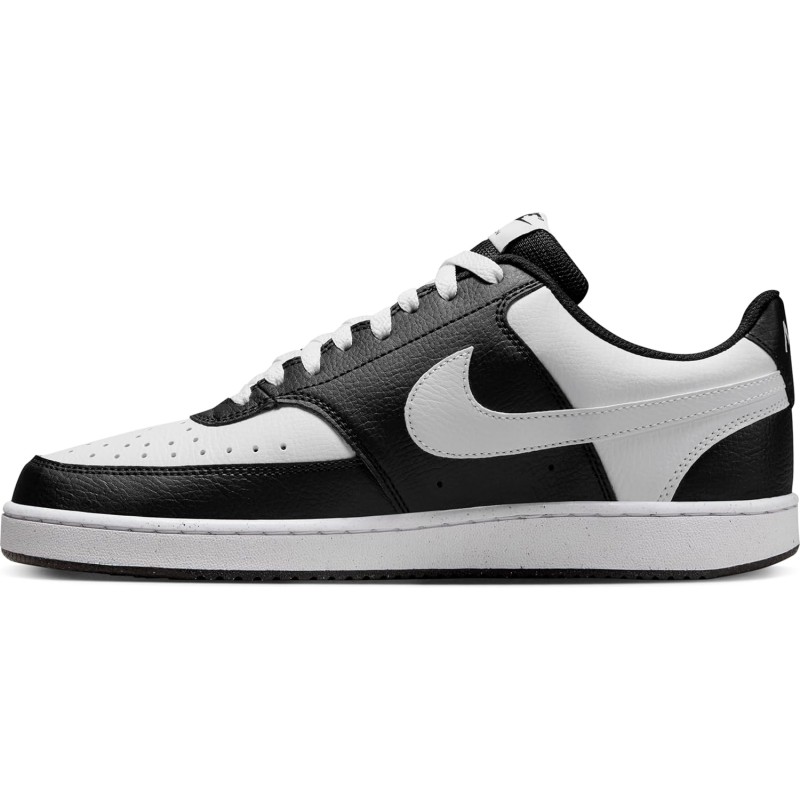 Nike Court Vision Lo, Sneaker Uomo - 43 EU Black White