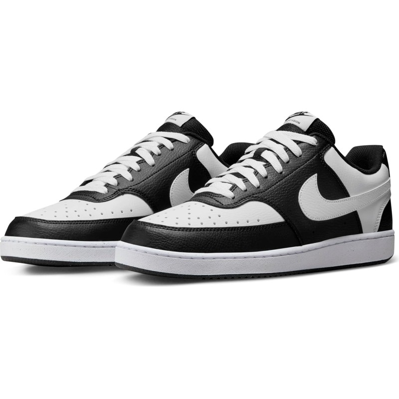 Nike Court Vision Lo, Sneaker Uomo - 43 EU Black White