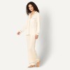 Amazon Essentials x Sofia Grainge Pigiama in Modal Elasticizzato con Pantaloni Lunghi e Maniche Lunghe Donna - XXL Avorio