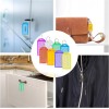 Romon Portachiavi, 40 Pezzi Targhette Portachiavi Etichetta Plastica Scrivibile per Porta Chiavi a 5 colori, Tag Chiave Portachiavi ID, Utilizzato per bagagli, per nomi di animali domestici Valigie